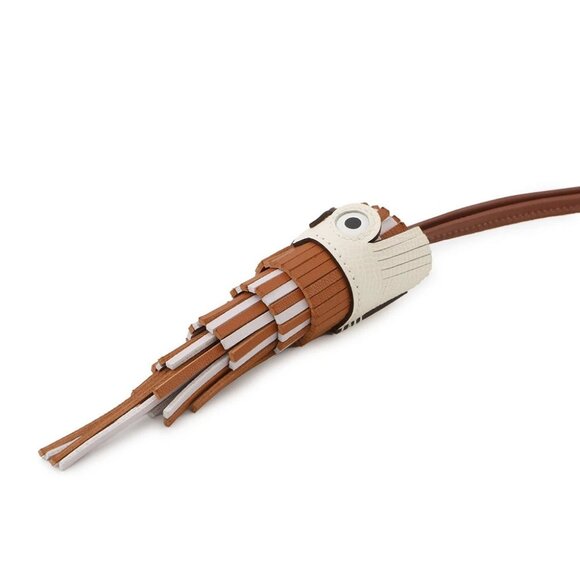 HERMES chouette Epsom/Lambskin/Swift Leather Pain de Epice/Mauve Pale/Sienne... - Picture 2 of 8